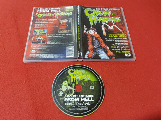 THE CIRCUS OF HORRORS A DOUBLE ENTENDRE FROM HELL till DVD