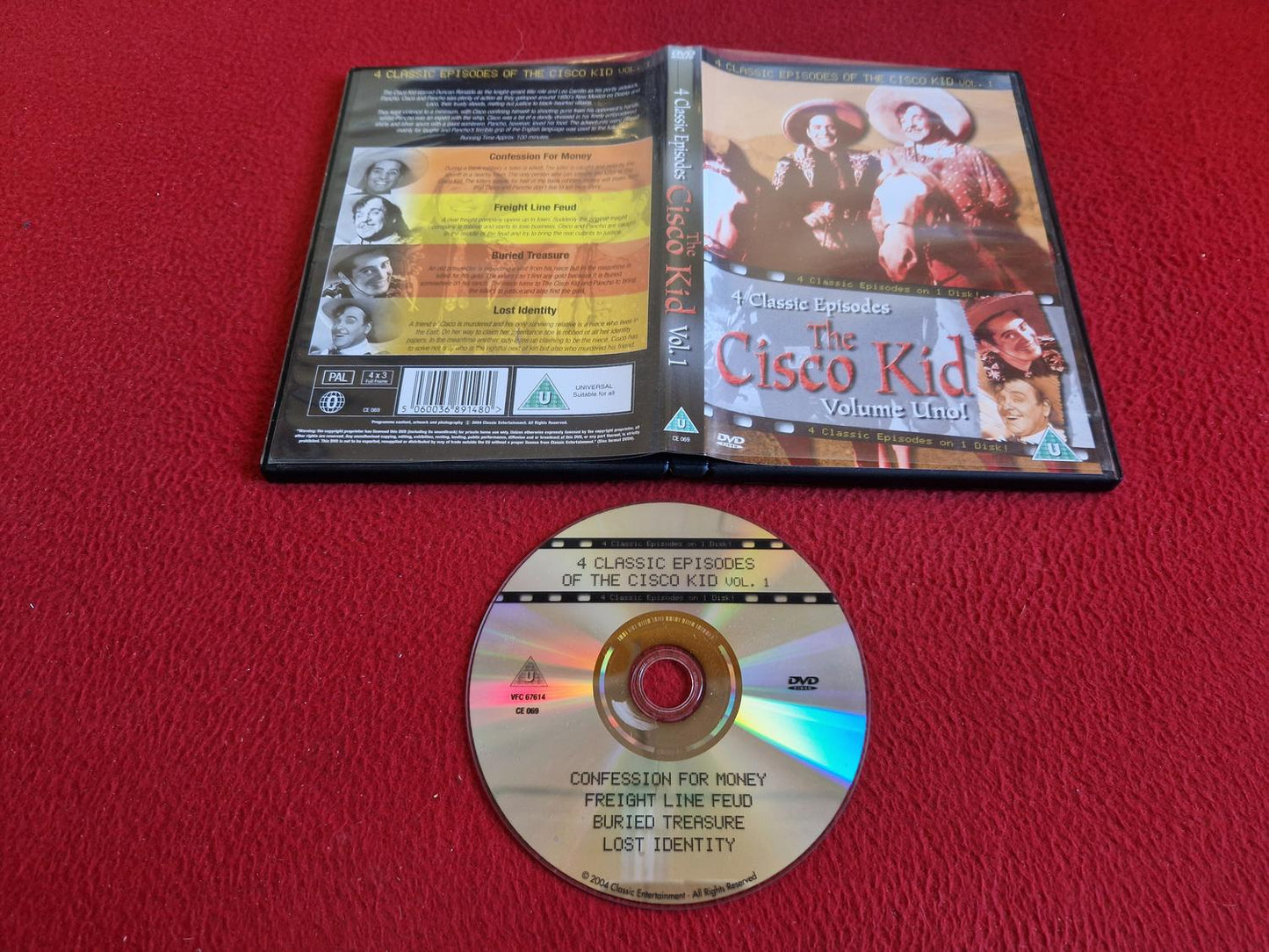THE CISCO KID VOL. 1 DVD