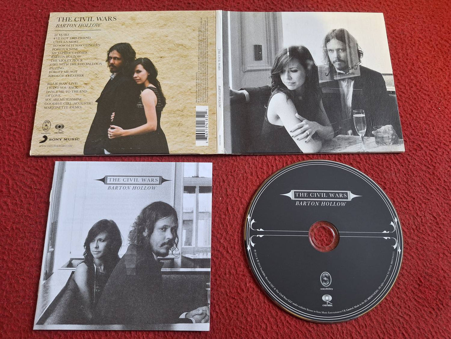 THE CIVIL WARS BARTON HOLLOW CD