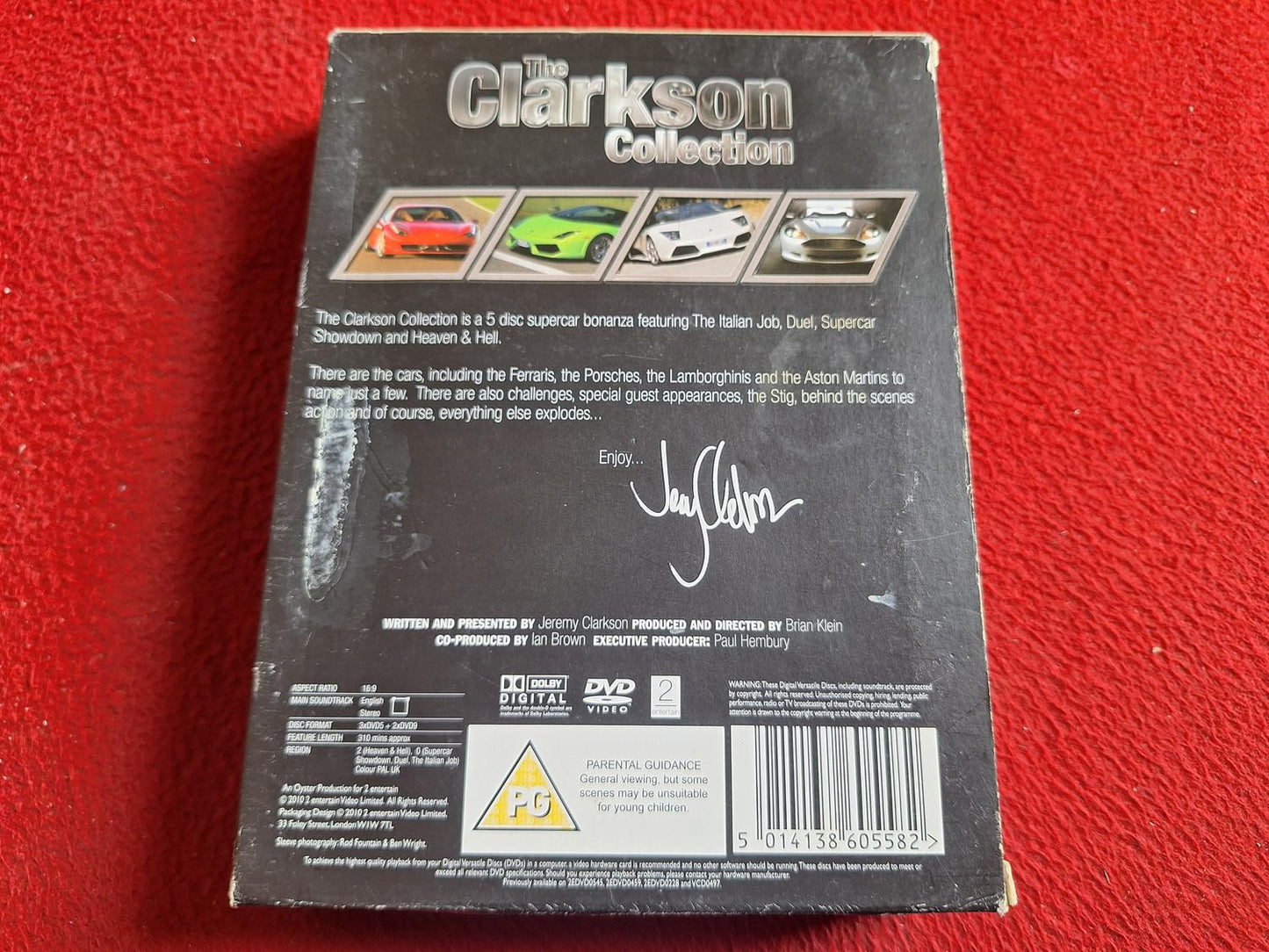THE CLARKSON COLLECTION BOX DVD