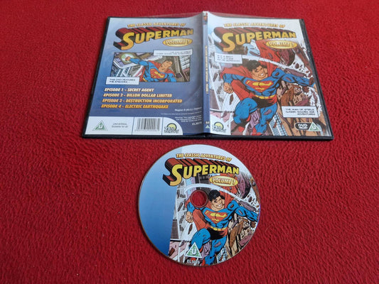 THE CLASSIC ADVENTURES OF SUPERMAN VOLUME 1 DVD