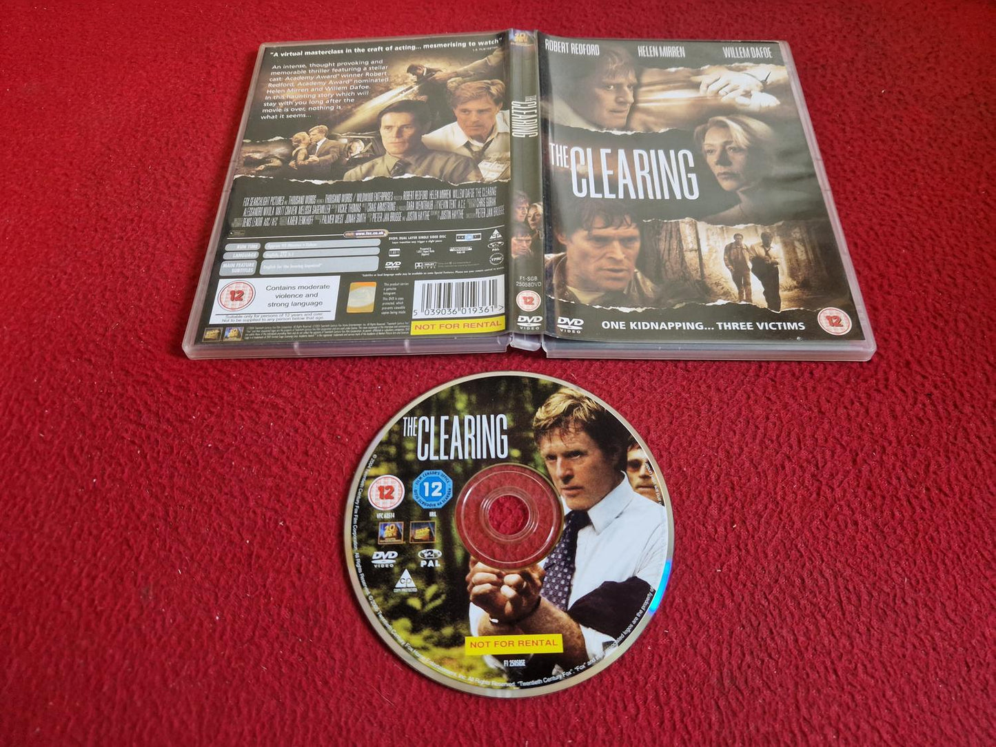 THE CLEARING DVD