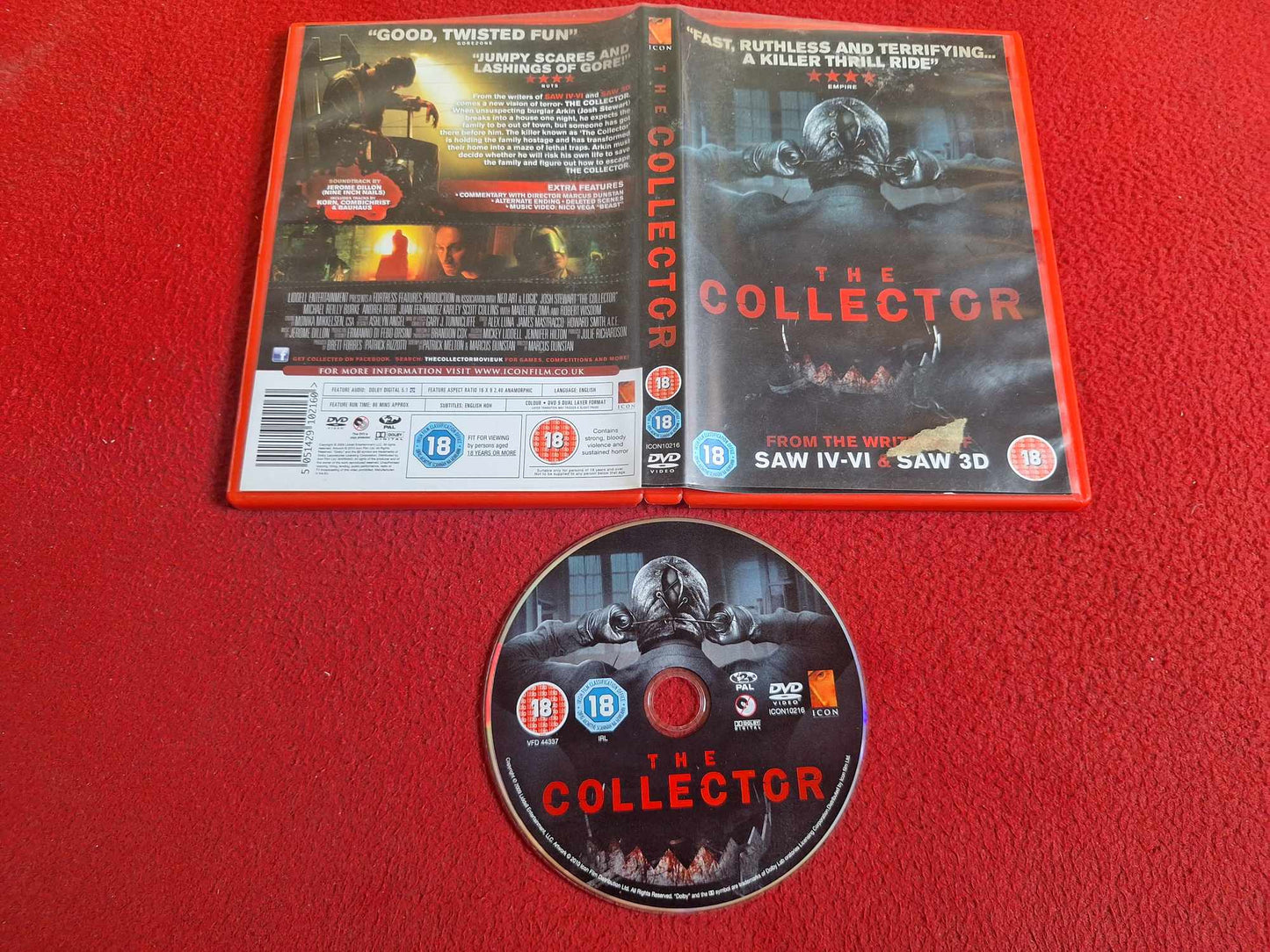 THE COLLECTOR DVD