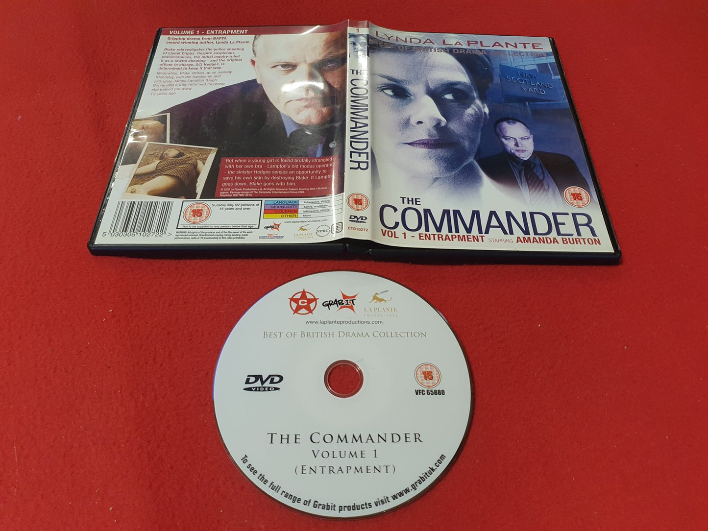 THE COMMANDER [ VOL 1 ENTRAPMENT ] till DVD