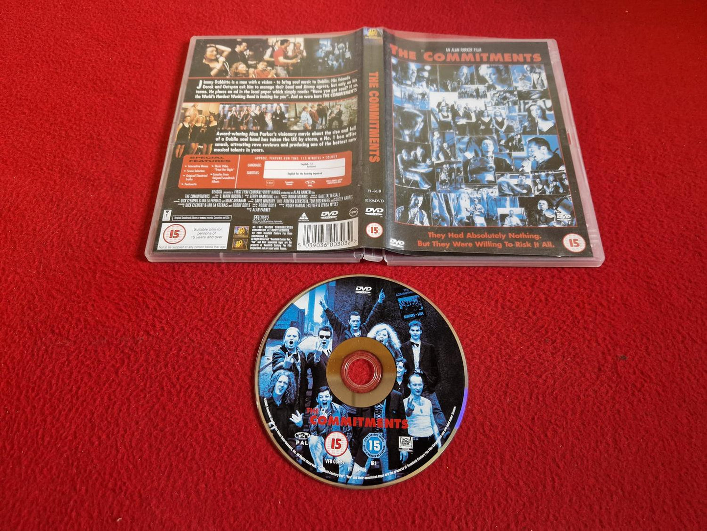 THE COMMITMENTS DVD