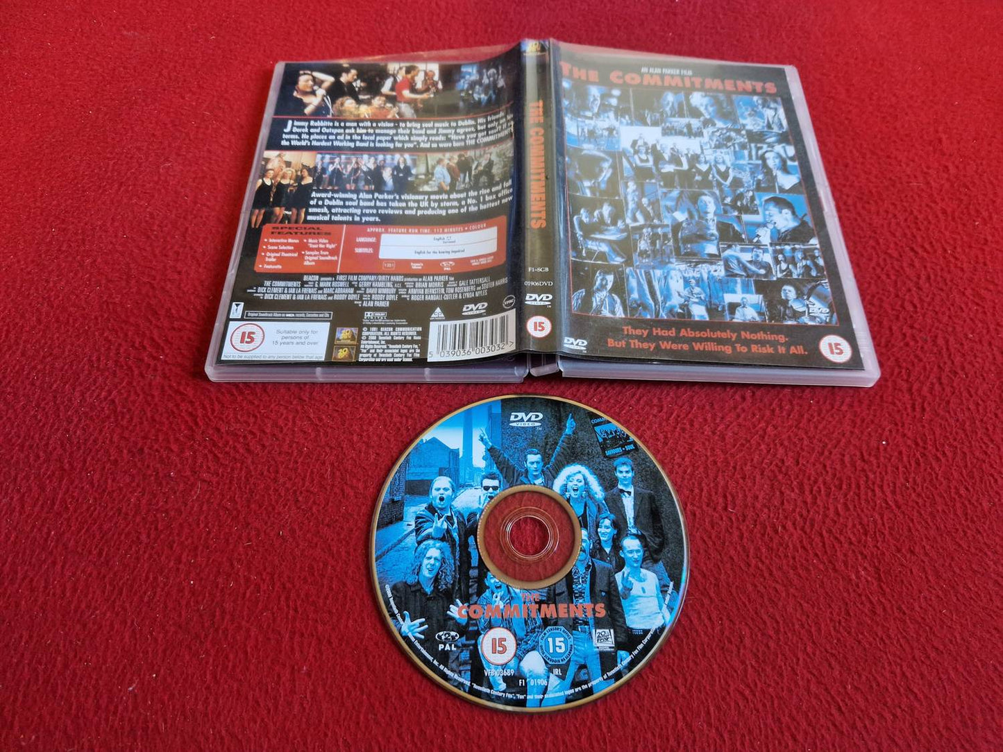 THE COMMITMENTS DVD