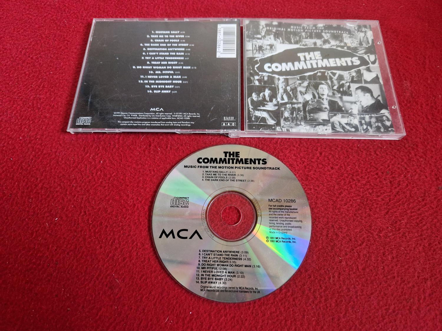THE COMMITMENTS SOUNDTRACK CD