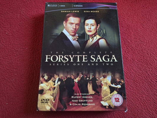 THE COMPLETE FORSYTE SERIES 1 & 2 BOX DVD