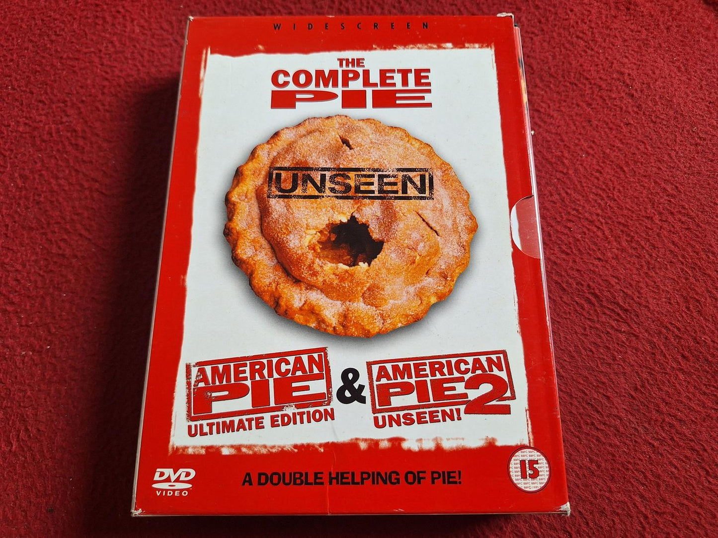 THE COMPLETE PIE - AMERICAN PIE 1 & 2 [ ENGELSK TEXT ] BOX DVD