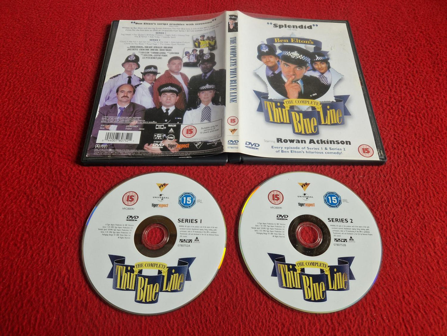 THE COMPLETE THIN BLUE LINE SERIES 1 + SERIES 2 DVD