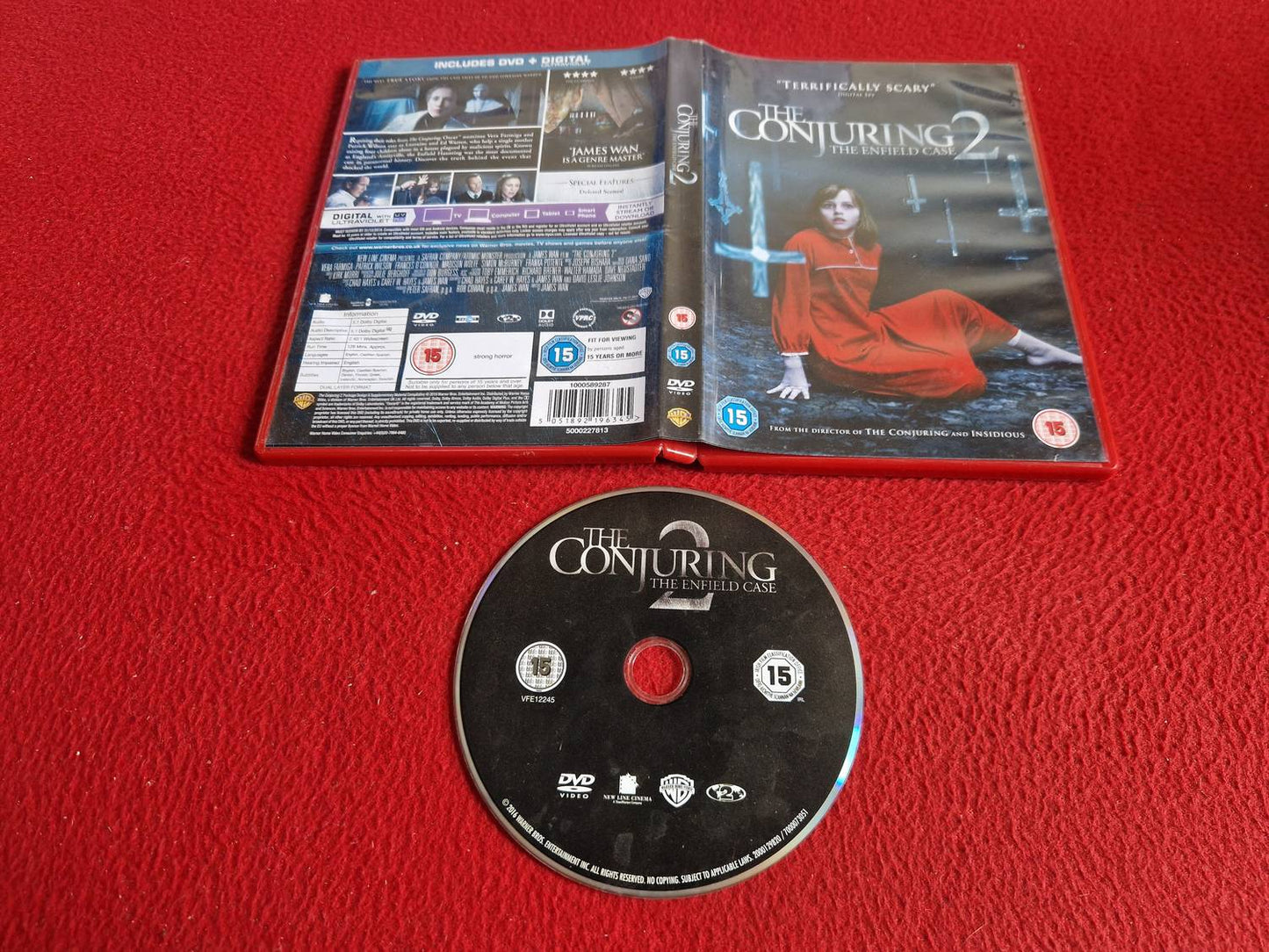 THE CONJURING 2 DVD
