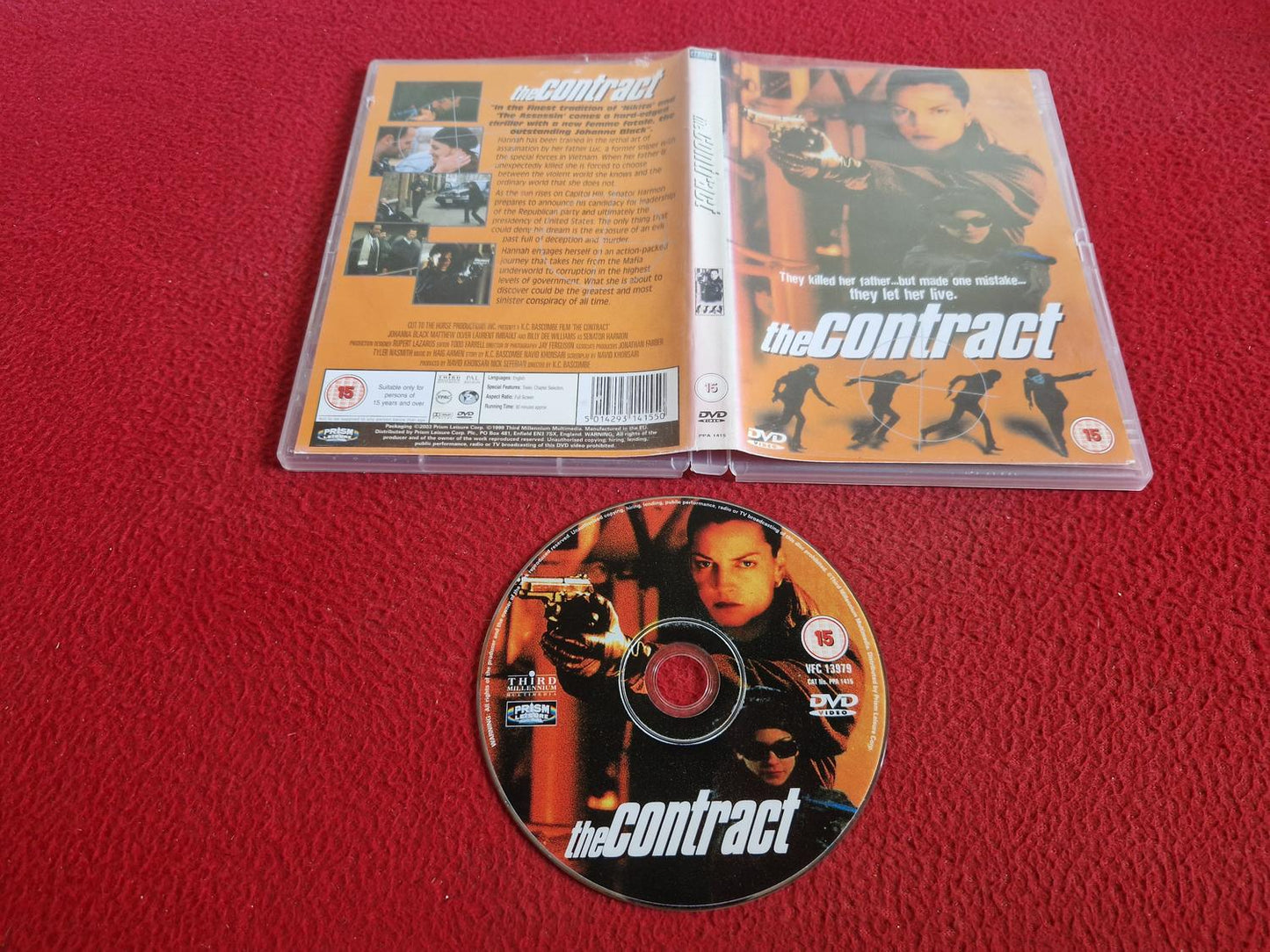 THE CONTRACT DVD