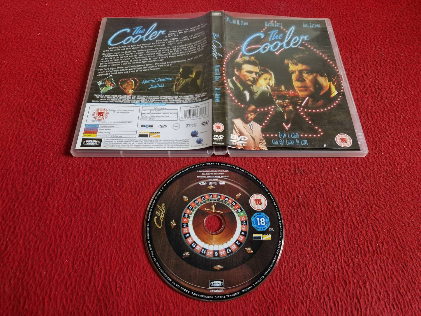 THE COOLER DVD