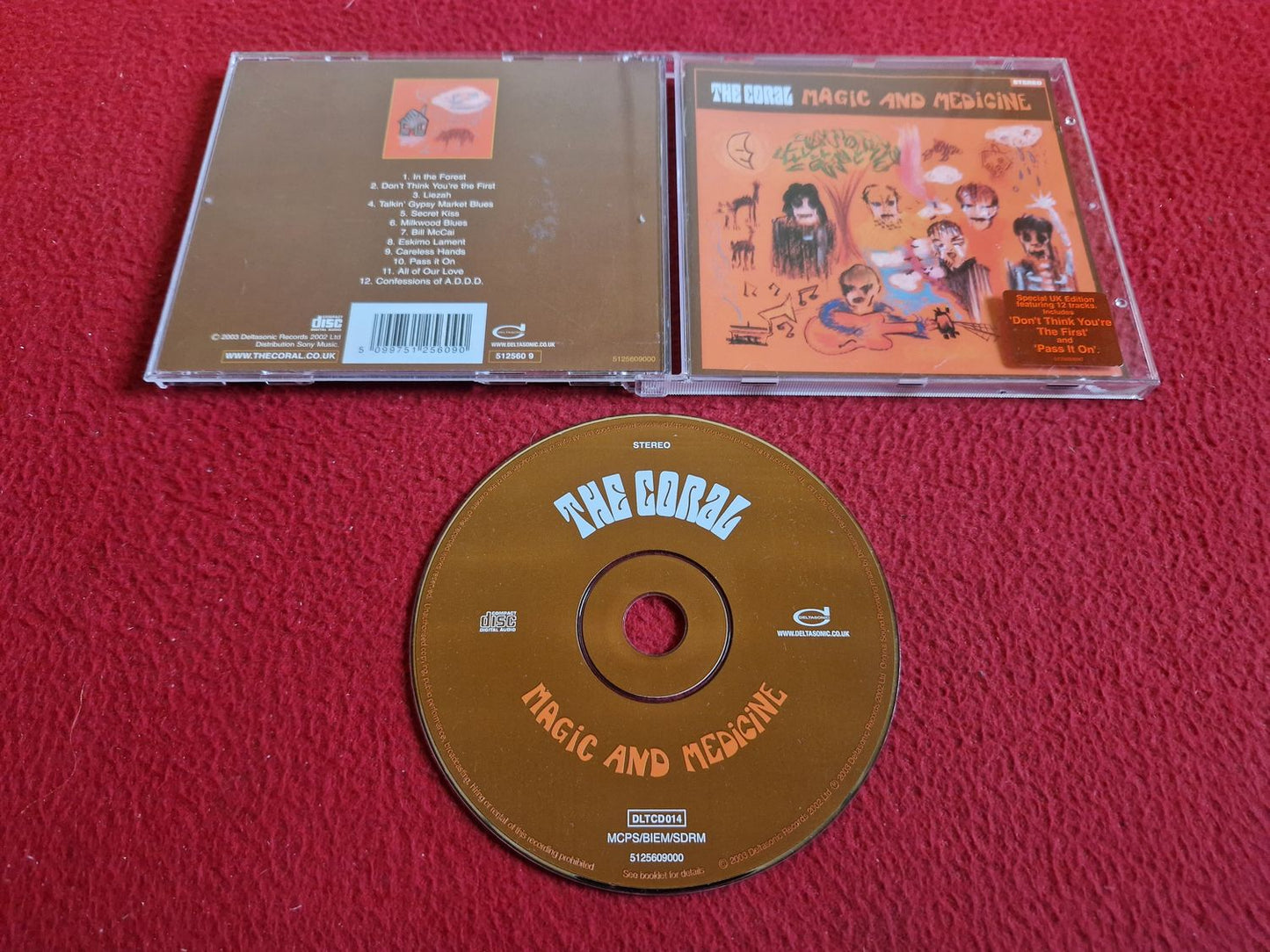 THE CORAL MAGIC AND MEDICINE CD