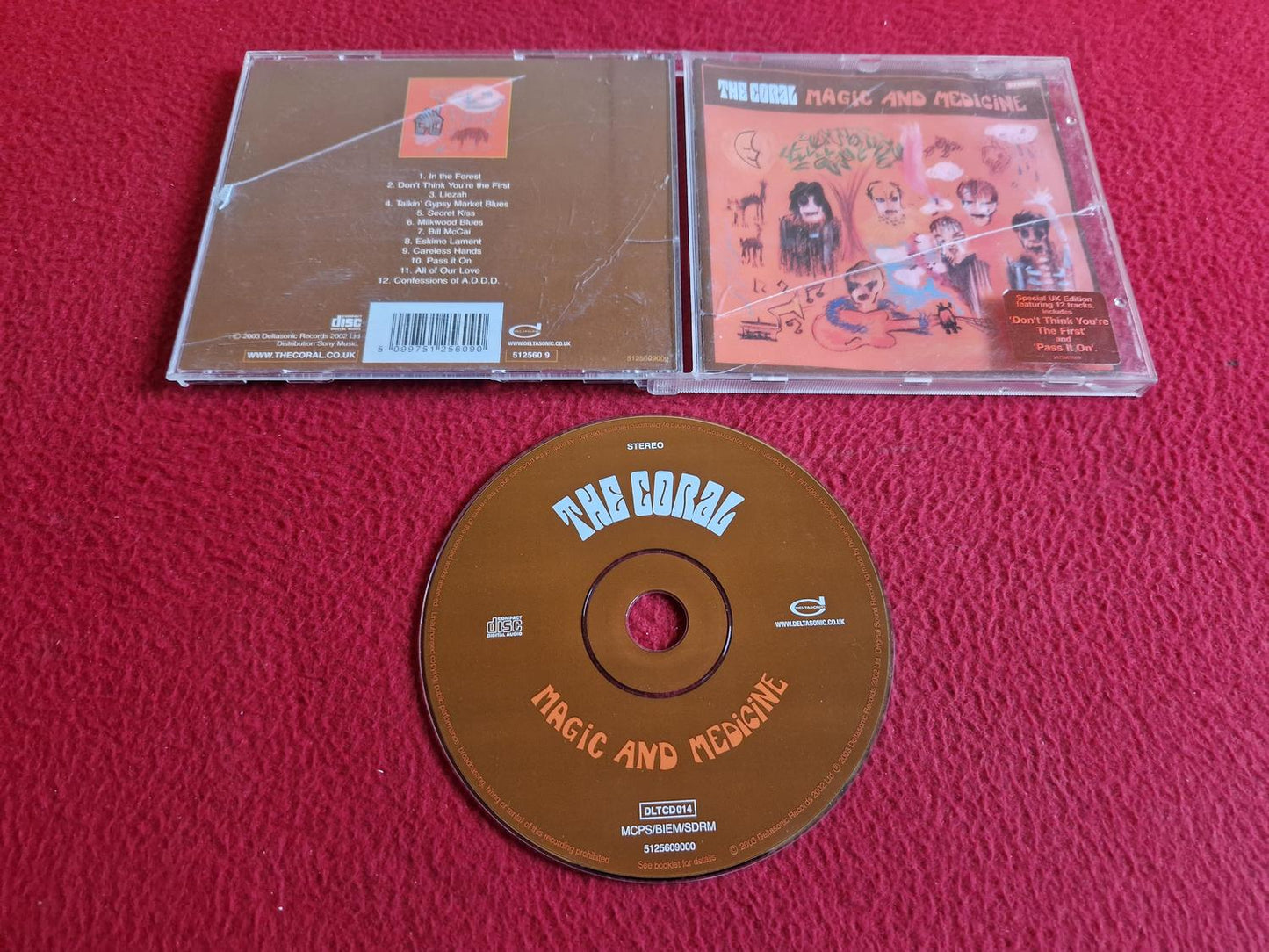THE CORAL MAGIC AND MEDICINE CD