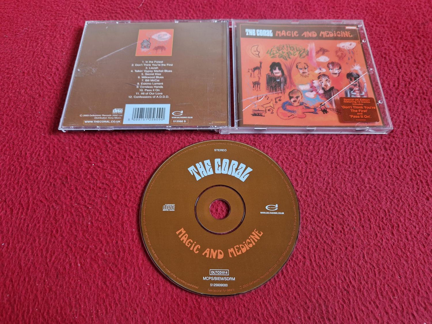 THE CORAL MAGIC AND MEDICINE CD