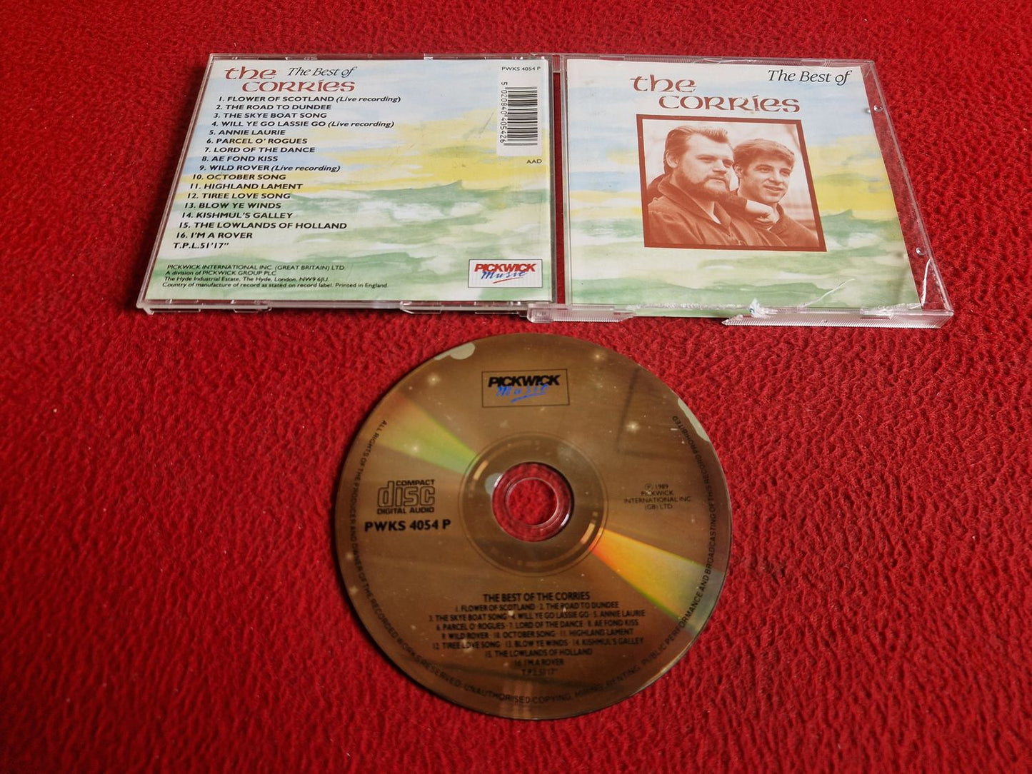 THE CORRIES THE BEST OF CD
