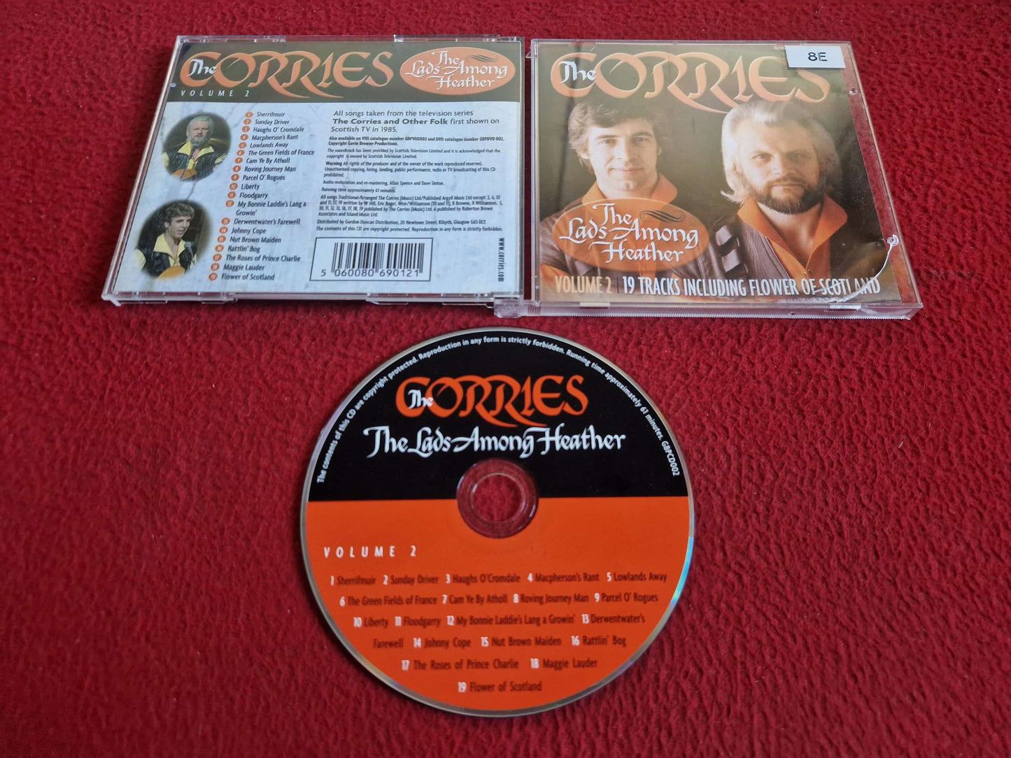 THE CORRIES THE LADS AMONG HEATHER CD