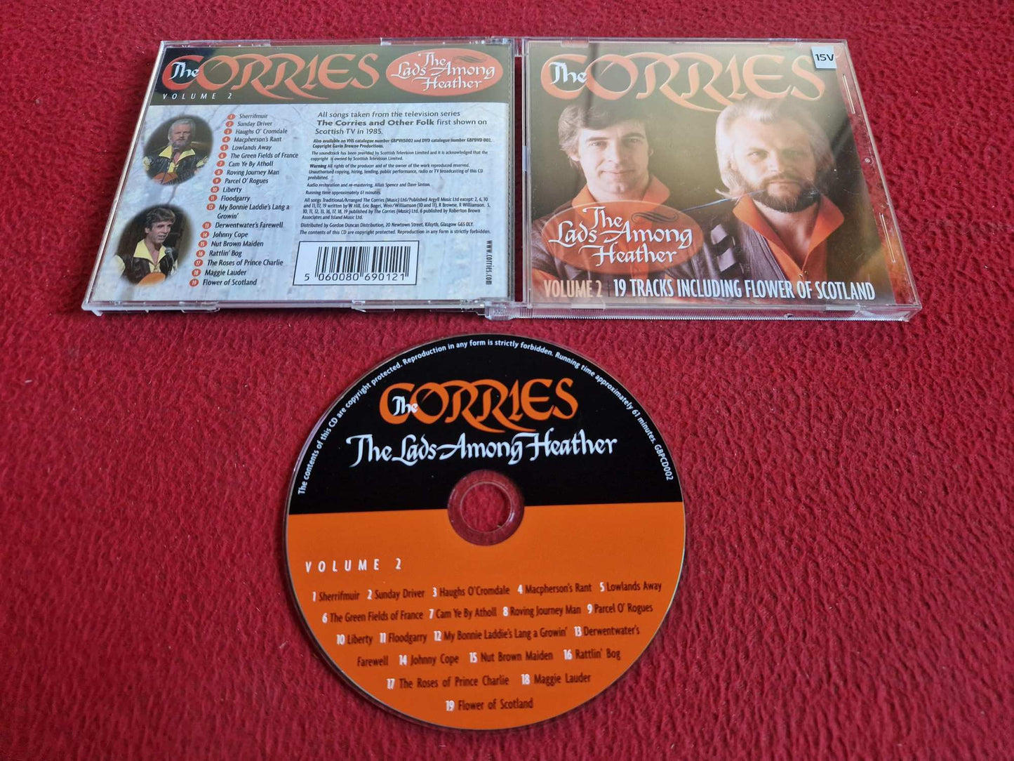 THE CORRIES THE LADS AMONG HEATHER VOLUME 2 CD