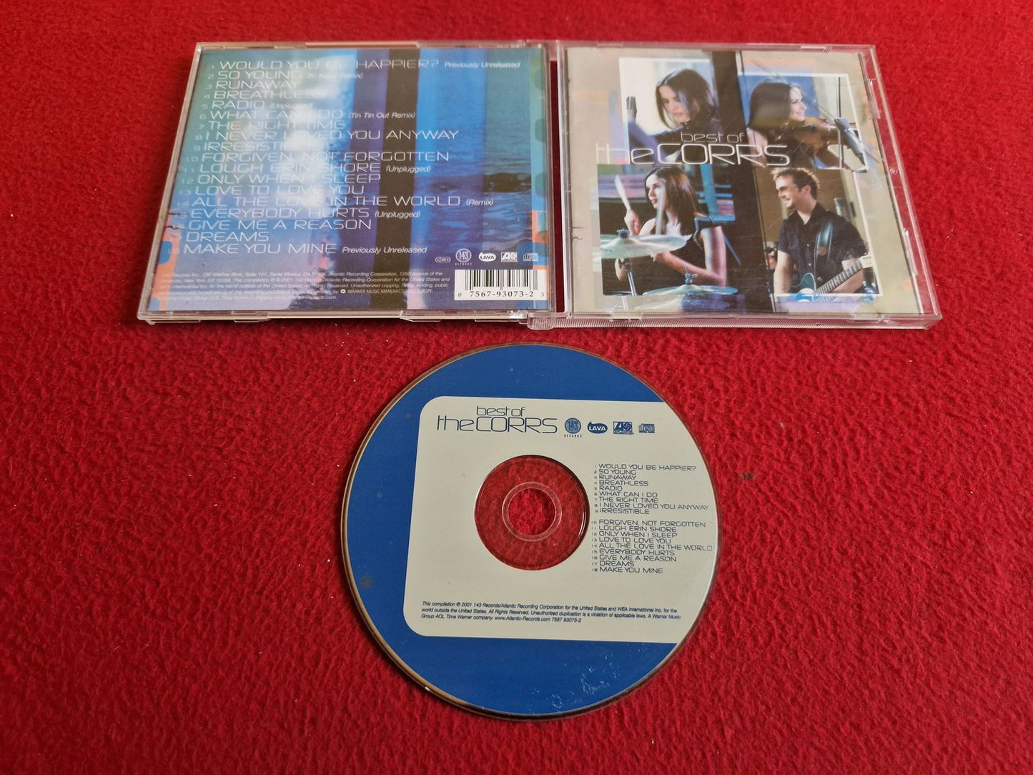 THE CORRS BEST OF THE CORRS CD