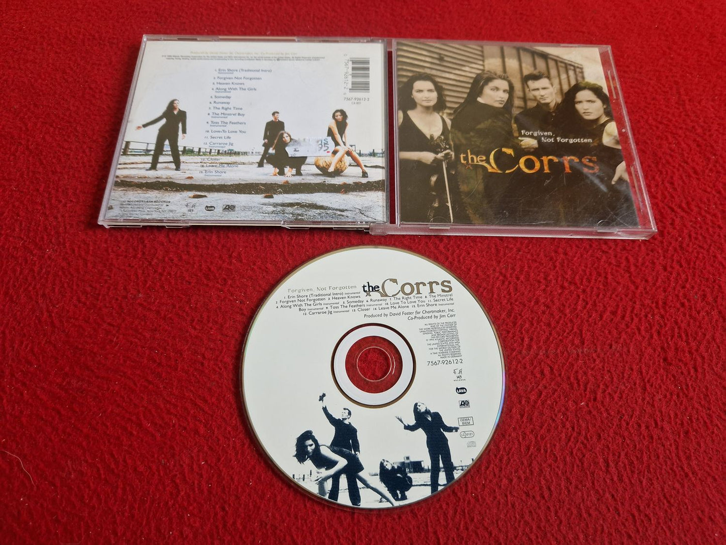 THE CORRS FORGIVEN NOT FORGOTTEN CD