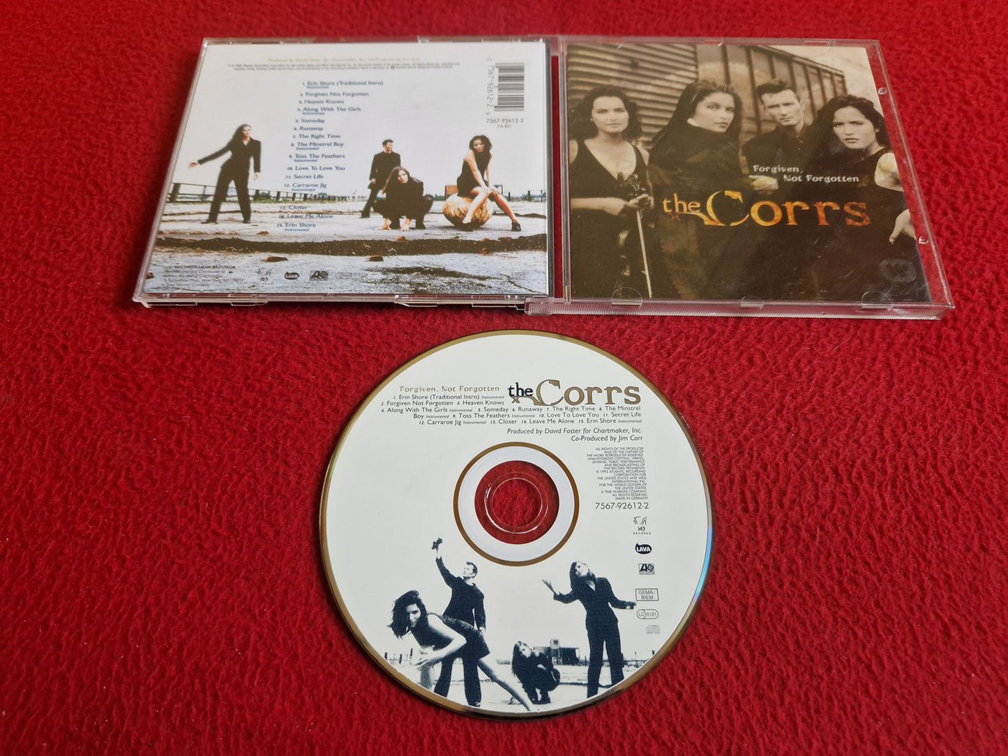 THE CORRS FORGIVEN NOT FORGOTTEN CD