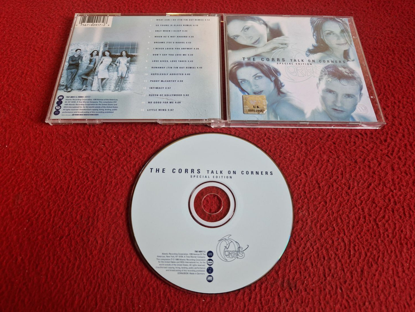 THE CORRS TALK ON CORNERS SPECIAL EDITION CD