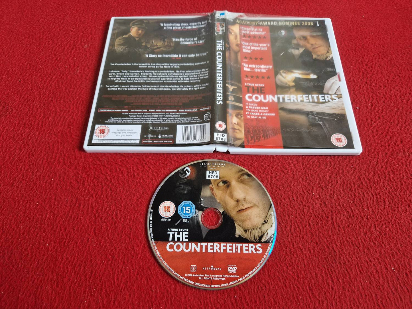 THE COUNTERFEITERS DVD