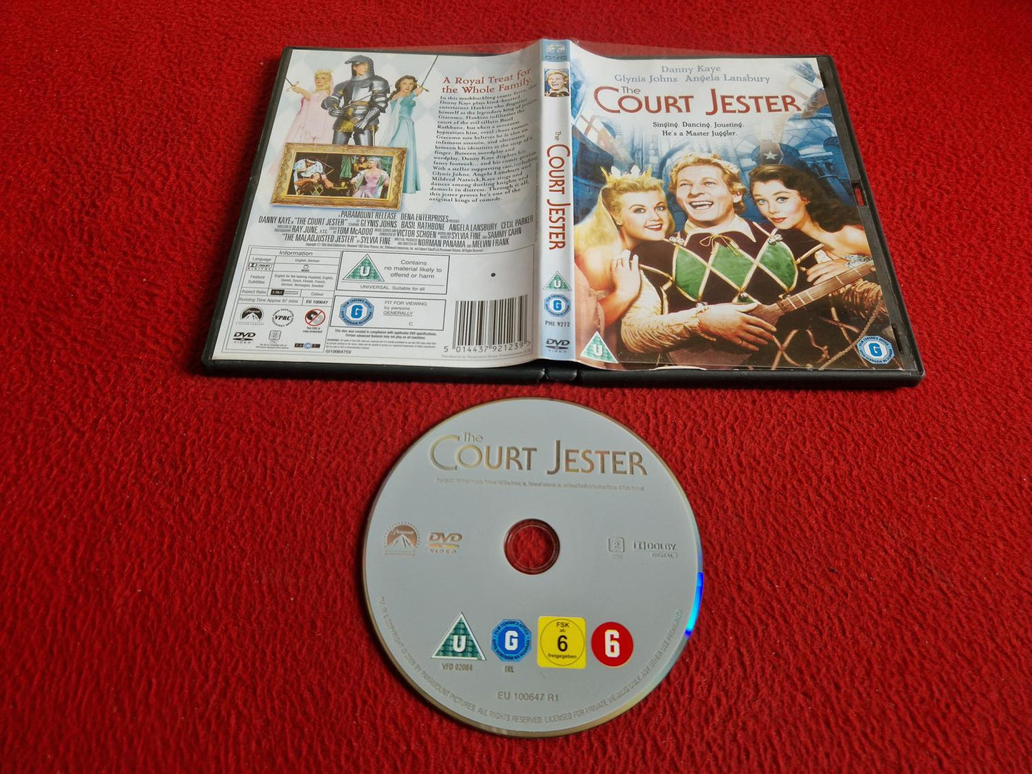 THE COURT JESTER [ SVENSK TEXT ] DVD