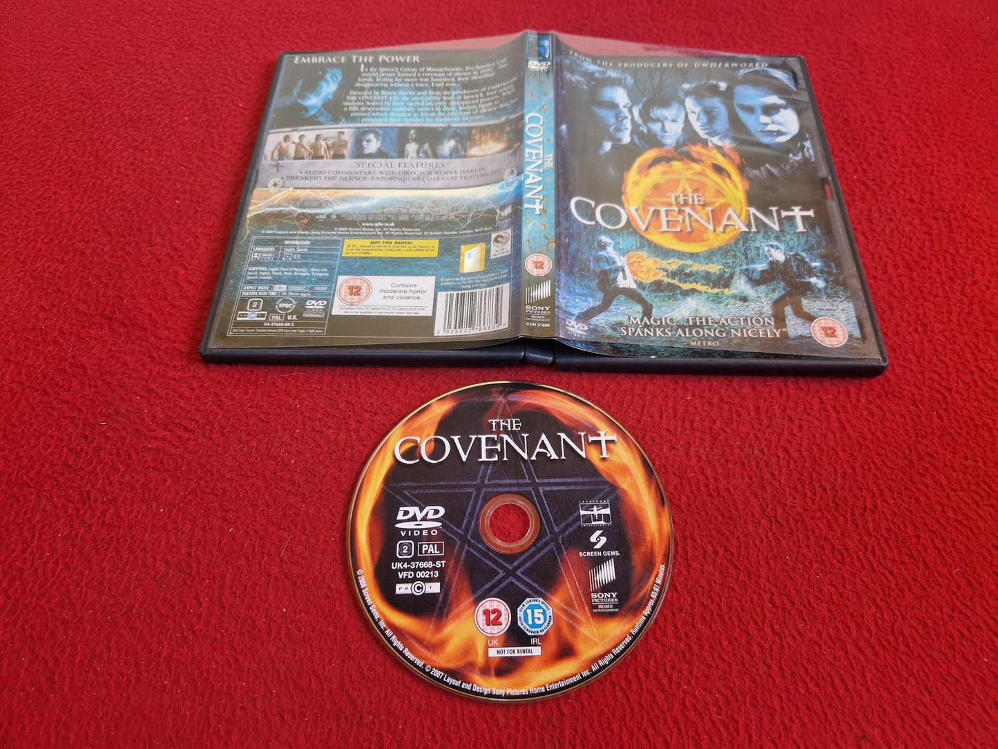 THE COVENANT DVD