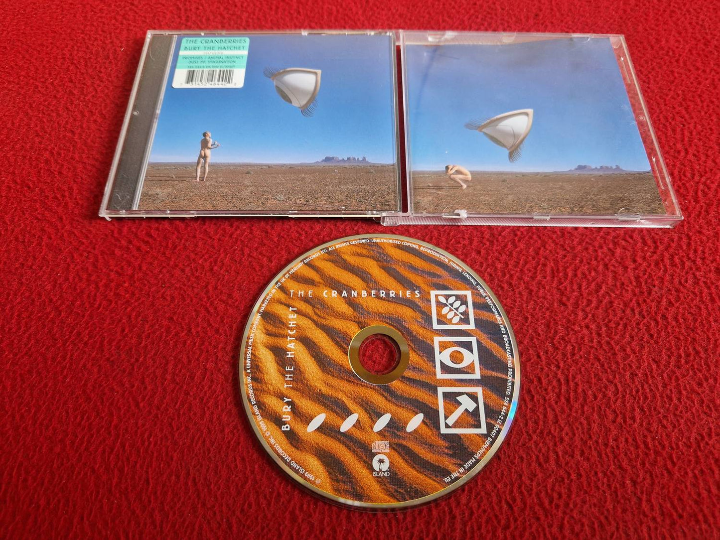 THE CRANBERRIES BURY THE HATCHET CD