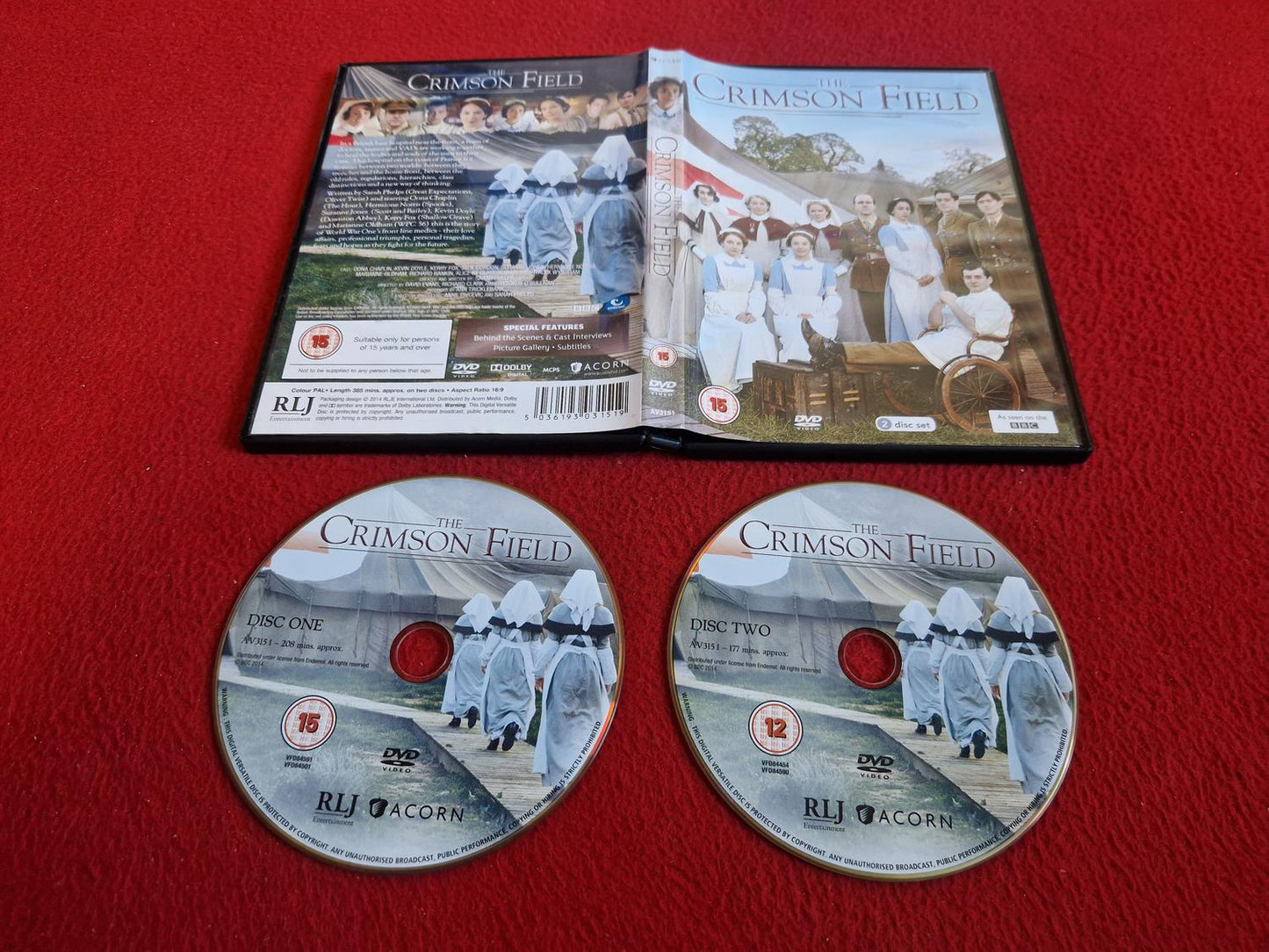 THE CRIMSON FIELD DVD