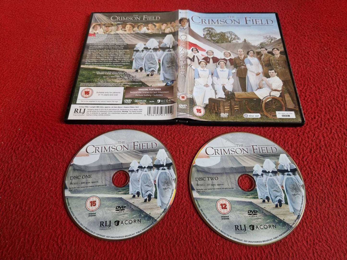 THE CRIMSON FIELD DVD