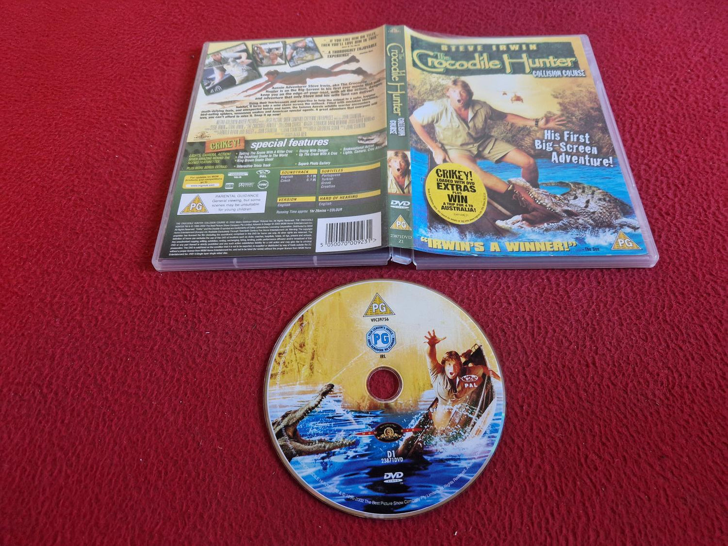 THE CROCODILE HUNTER [ STEVE IRWIN ] DVD