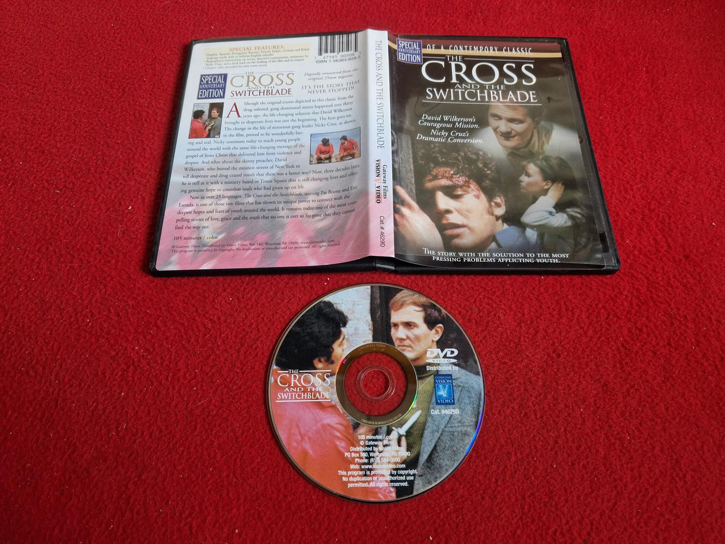 THE CROSS AND THE SWITCHBLADE DVD