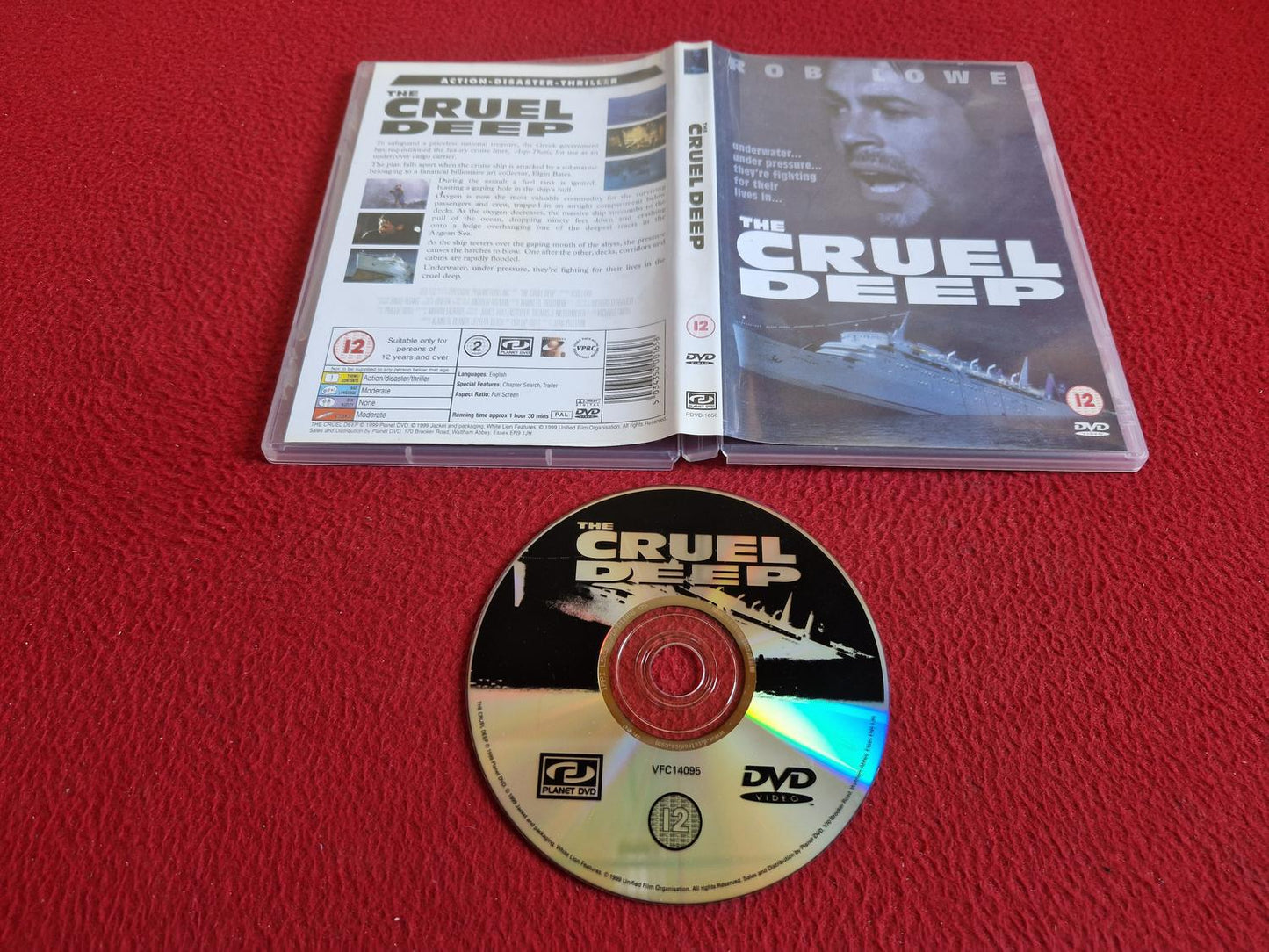 THE CRUEL DEEP DVD