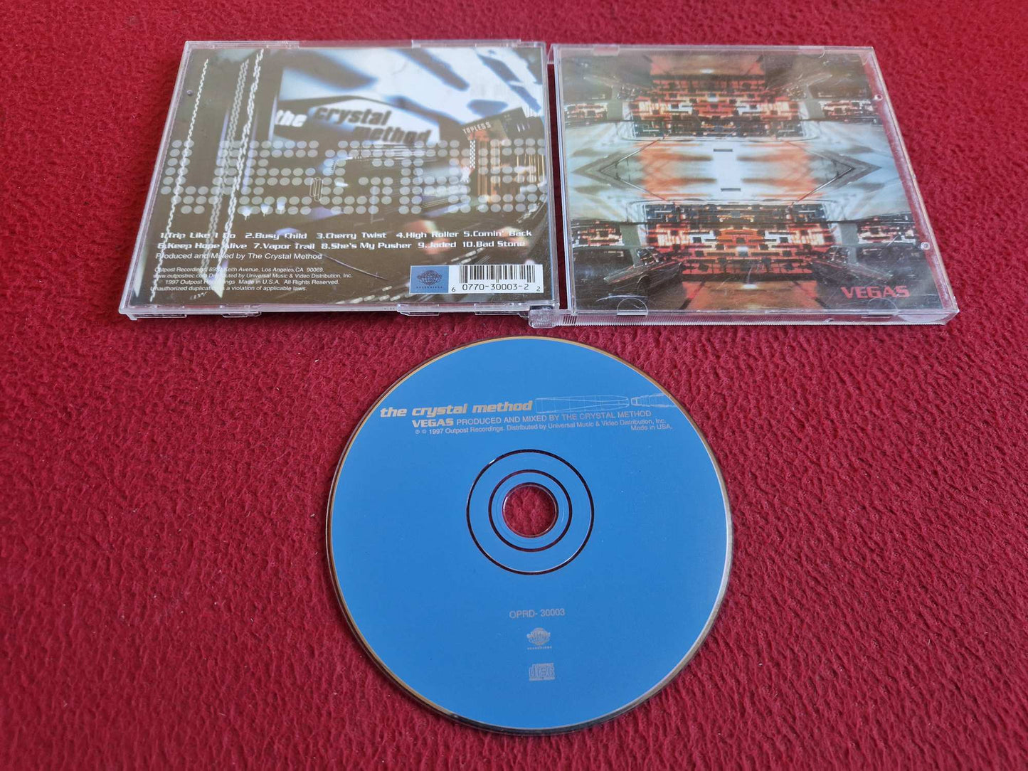 THE CRYSTAL METHOD VEGAS CD