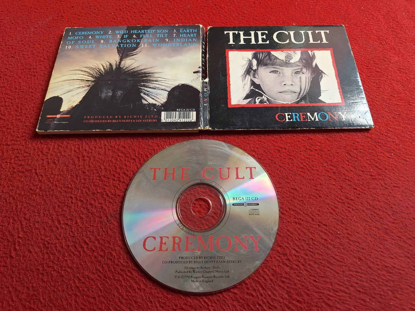 THE CULT CEREMONY CD