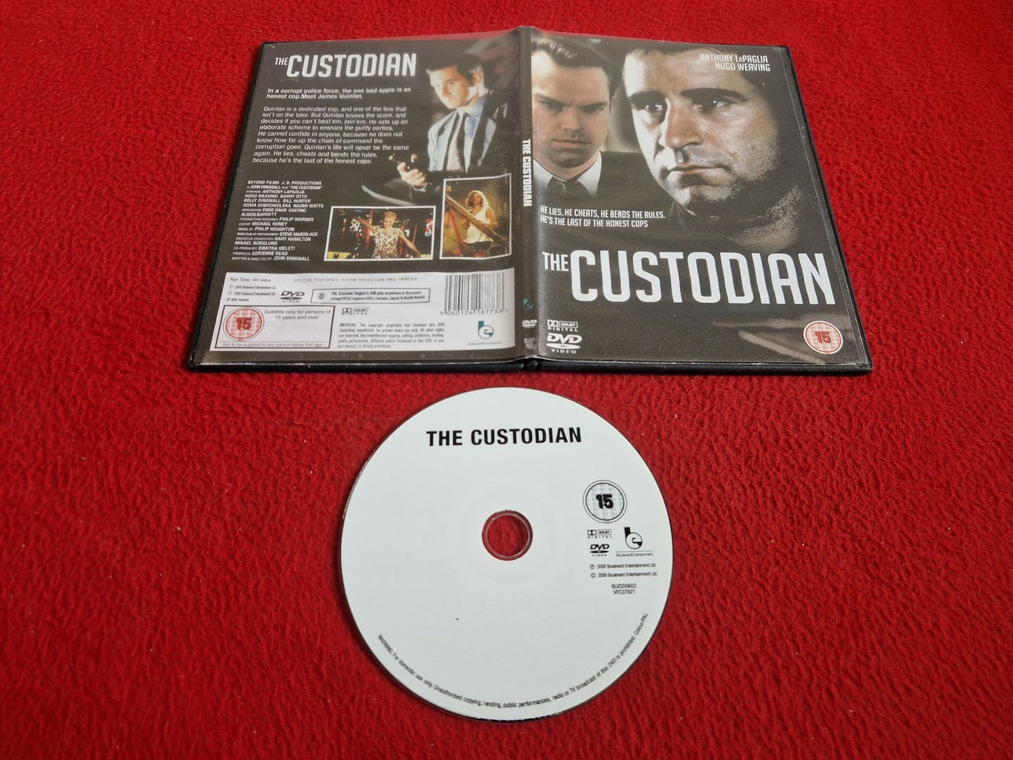 THE CUSTODIAN DVD