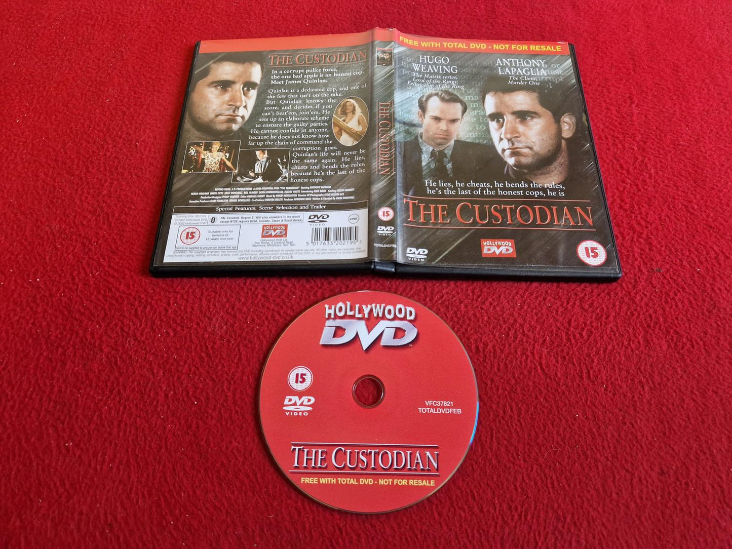 THE CUSTODIAN DVD