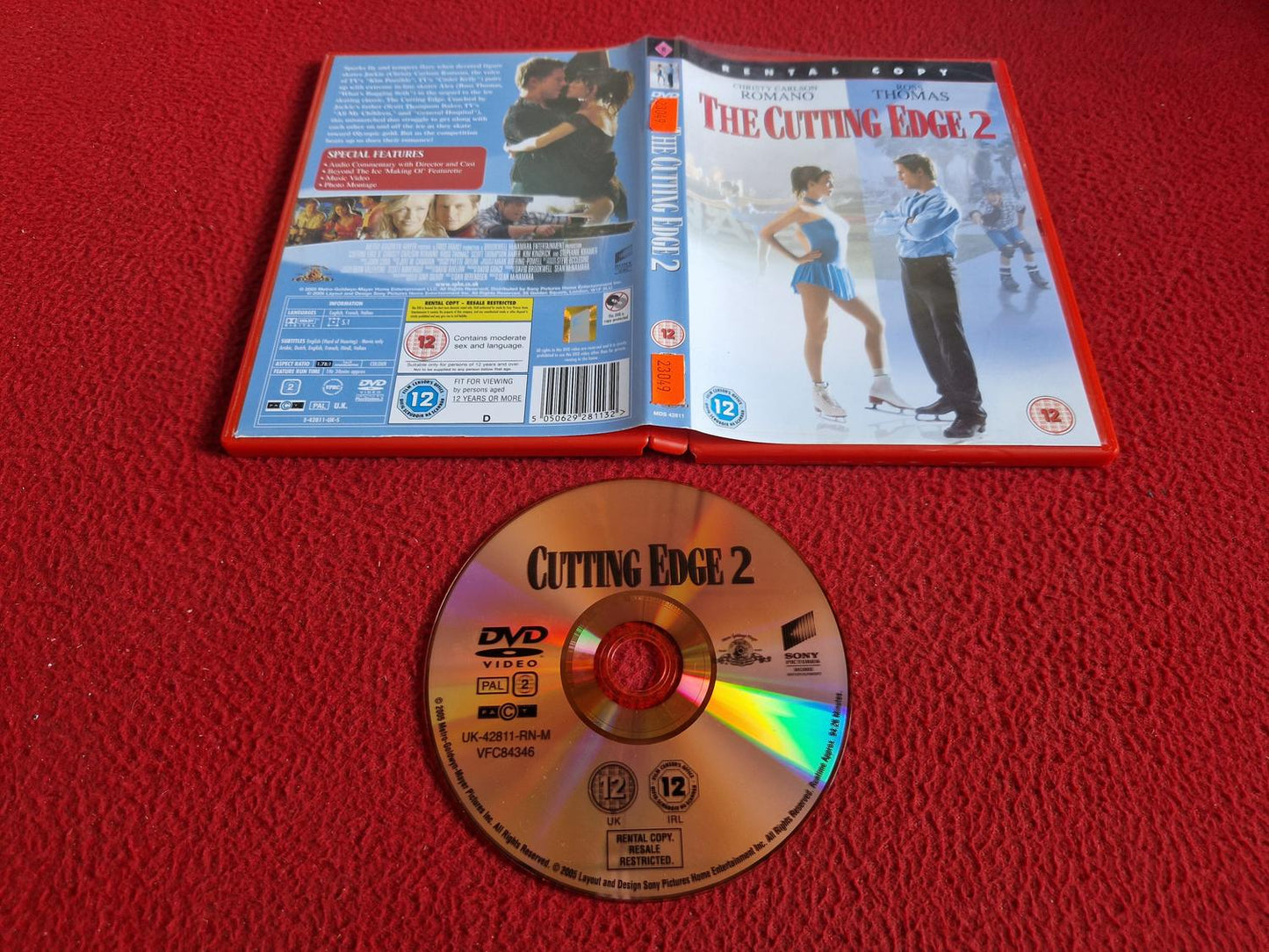THE CUTTING EDGE 2 DVD
