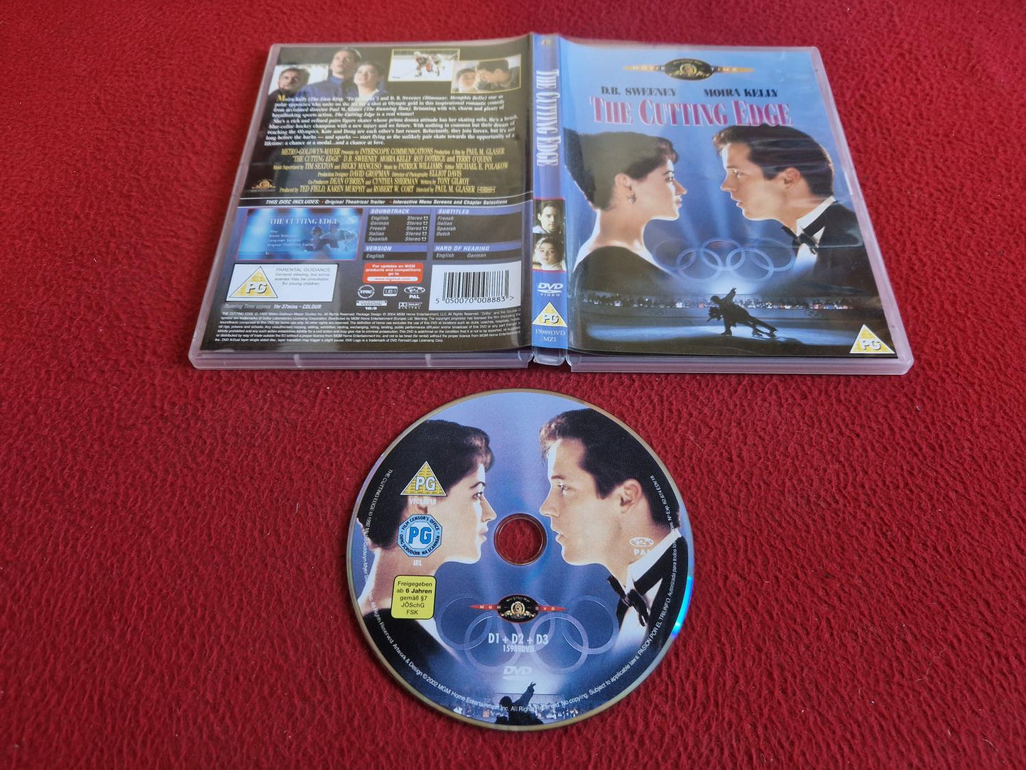 THE CUTTING EDGE DVD