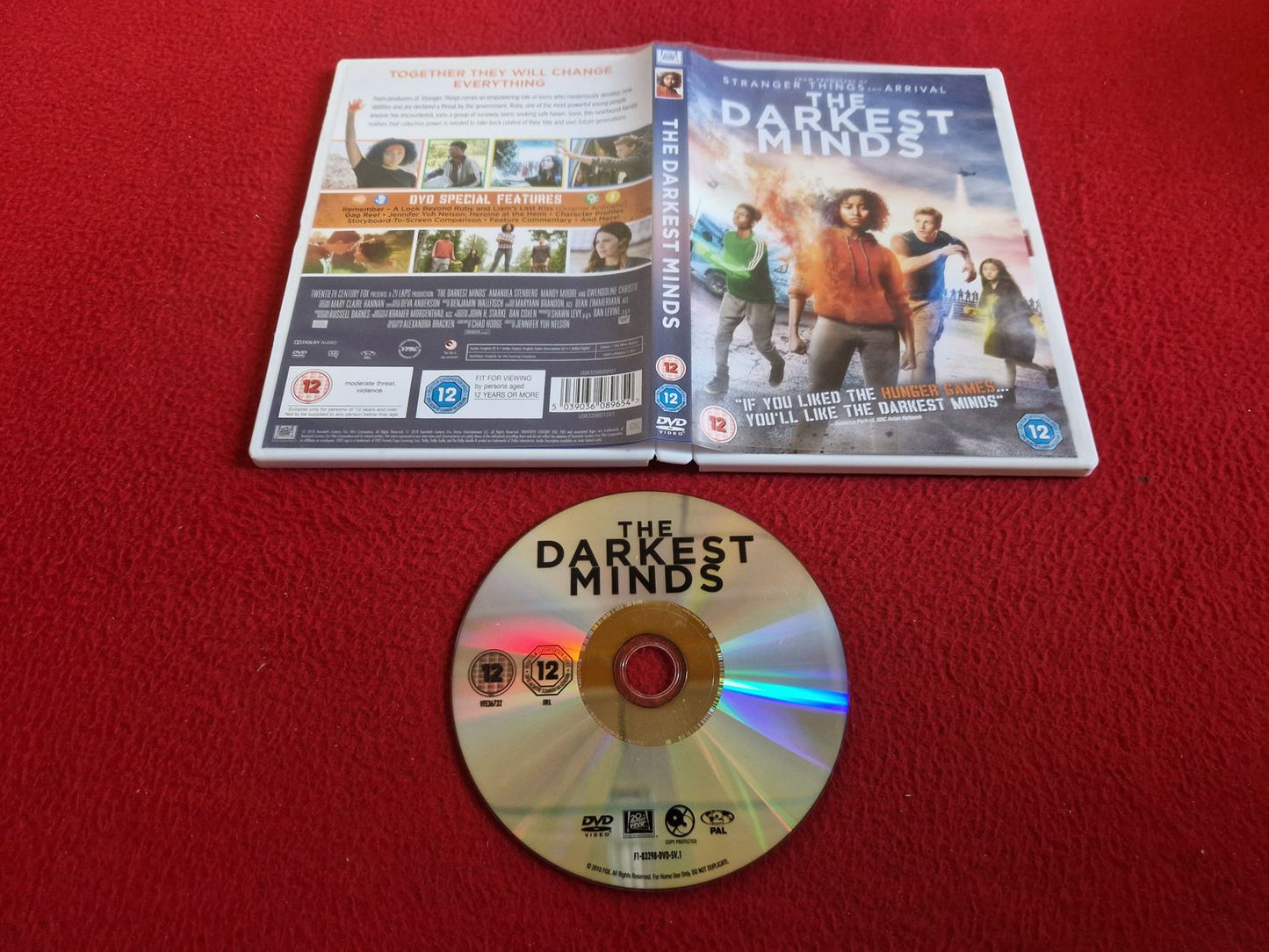 THE DARKEST MINDS DVD