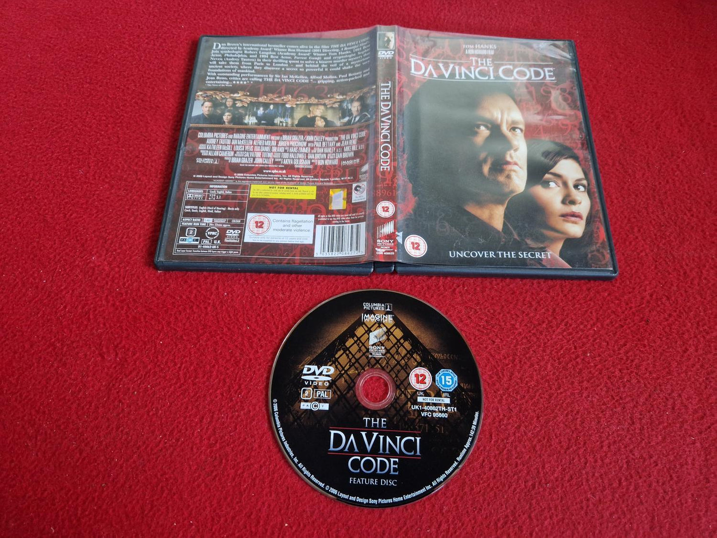 THE DA VINCI CODE DVD