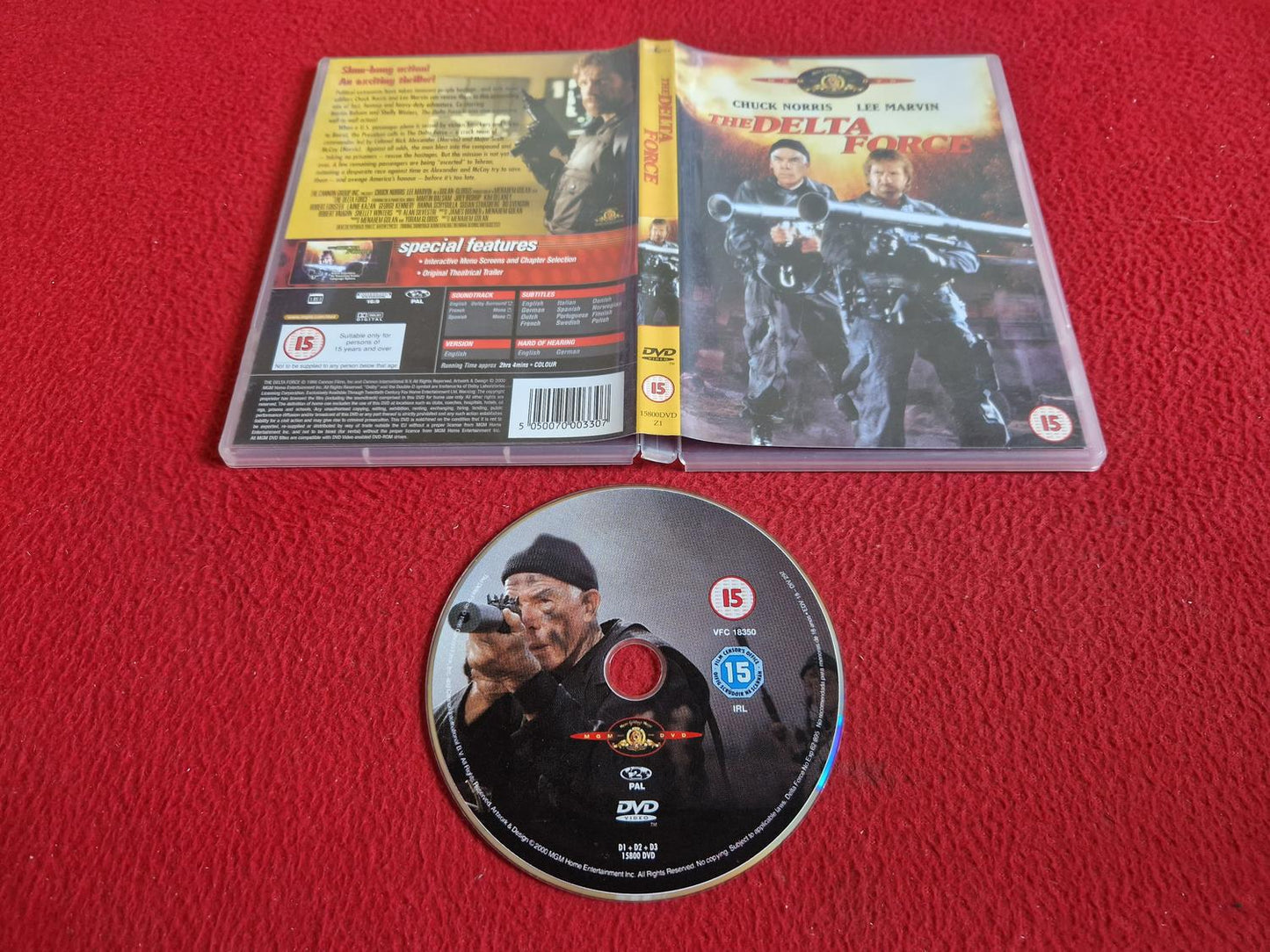 THE DELTA FORCE DVD