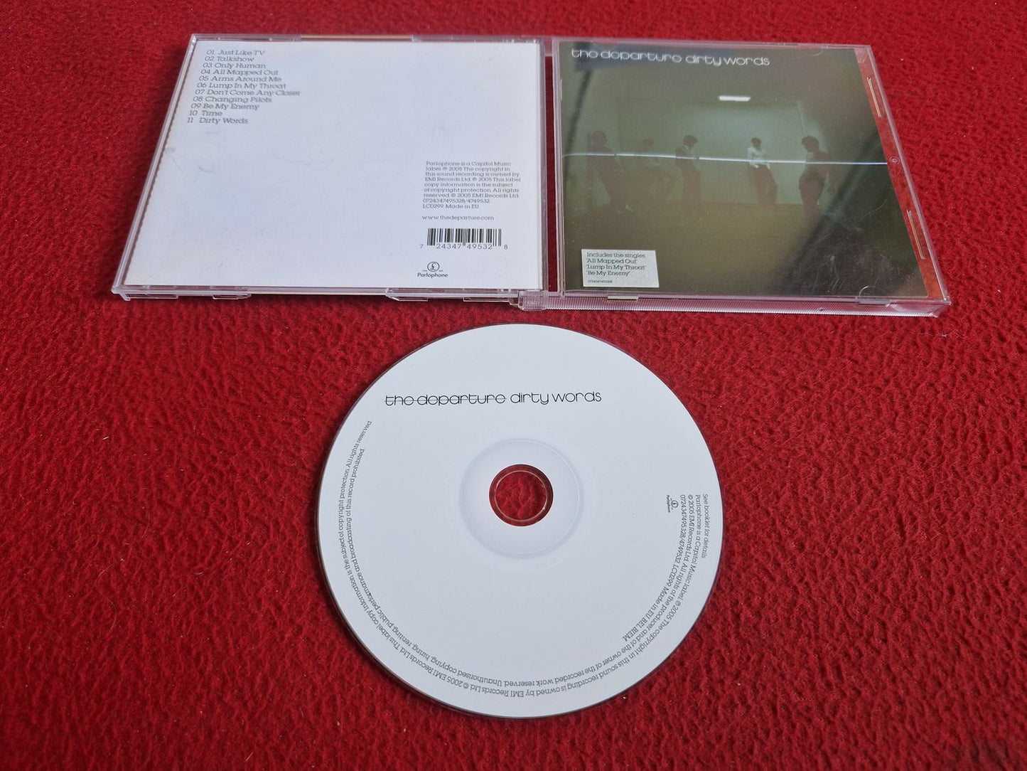 THE DEPARTURE DIRTY WORDS CD