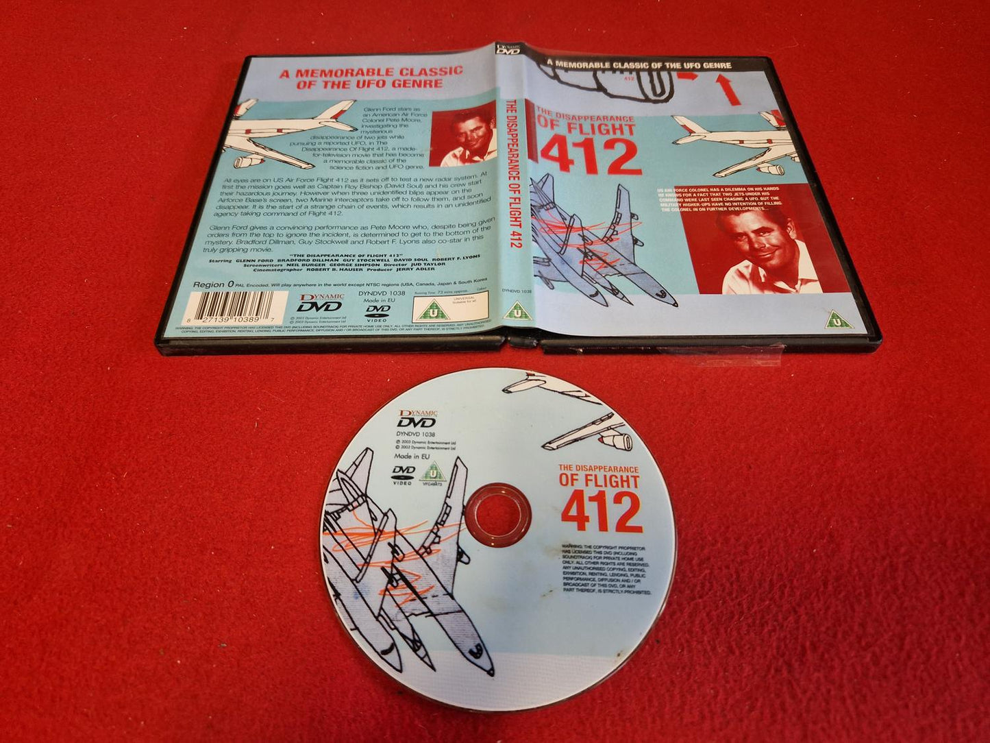 THE DISAPPEARANCE OF FLIGHT 412 till DVD