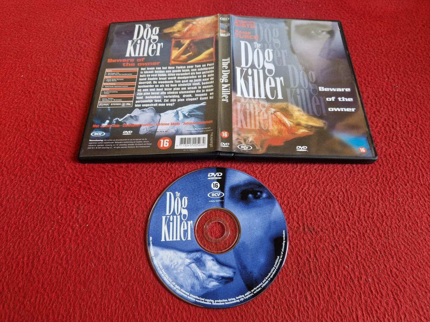 THE DOG KILLER [ ENGELSKT TAL HOLLÄNDSK TEXT ] DVD