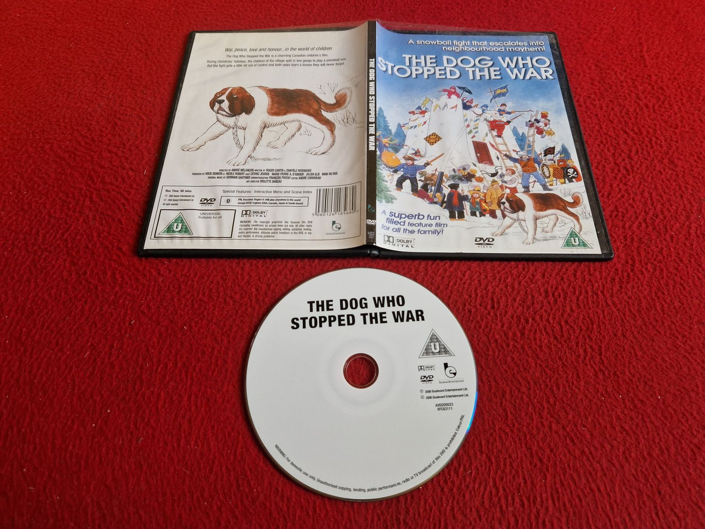 THE DOG WHO STOPPED THE WAR DVD