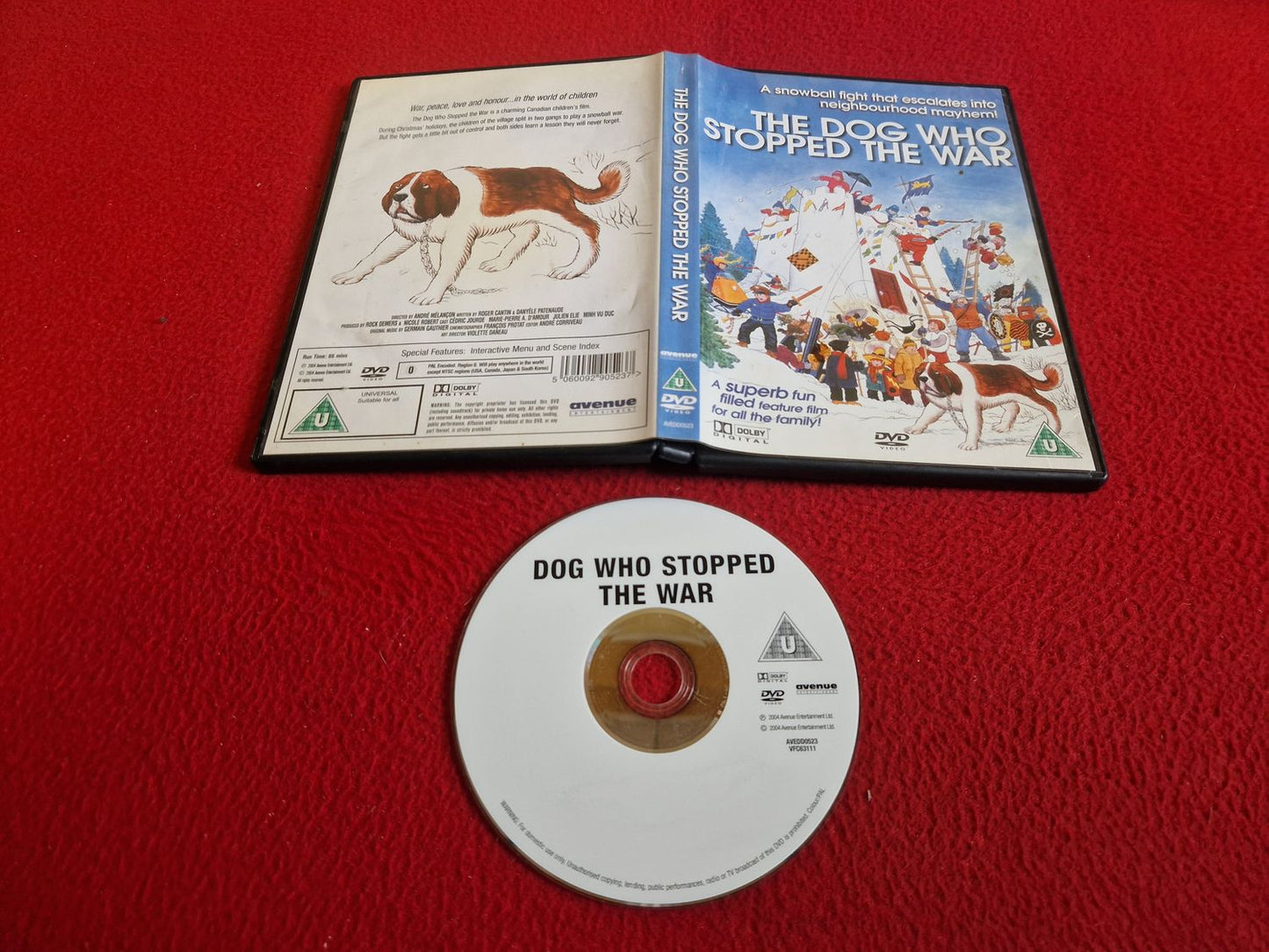THE DOG WHO STOPPED THE WAR DVD